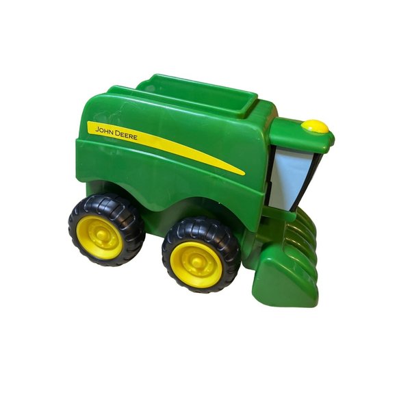 TOMY John Deere  Plastic Tractor Combine Toy Set - Picture 7 of 16